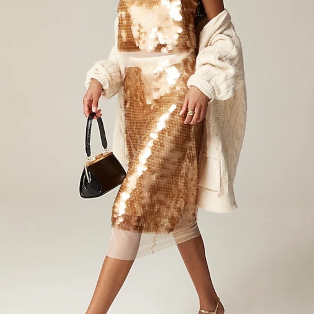 J.Crew Collection Sequin Skirt